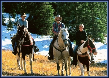 family colorado horseback trips